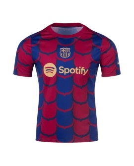 Barcelona Training Jersey 2023/24 Pre-Match Red&Blue