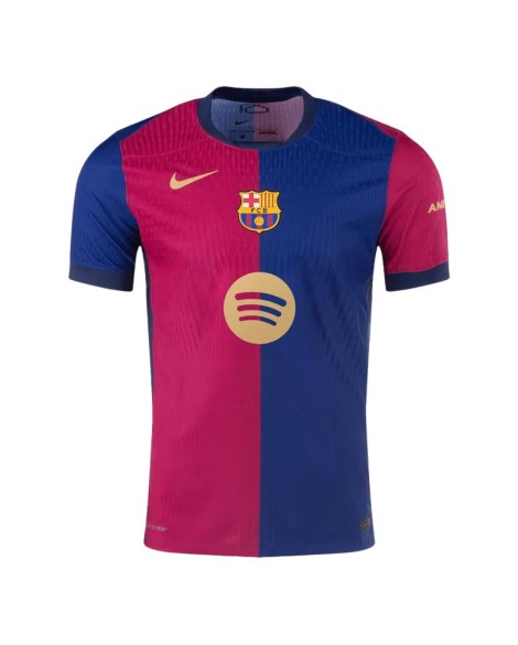 Barcelona Home Jersey Authentic 2024/25 Spotify Logo Without Text
