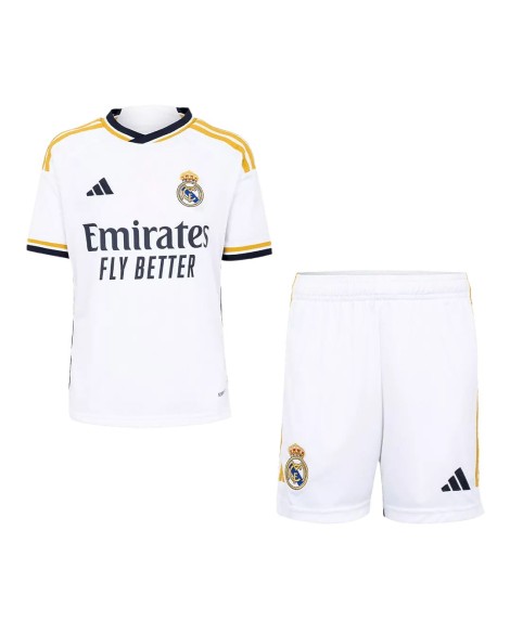 Youth Real Madrid Jersey Kit 2023/24 Home