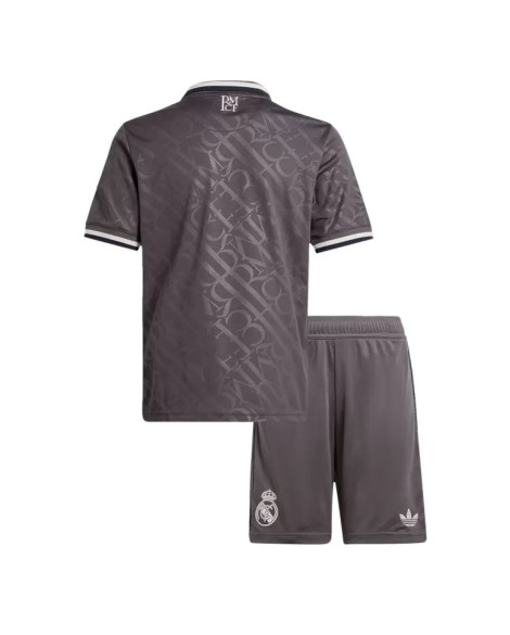Real Madrid Third Jersey Kit 2024/25 Kids(Jersey+Shorts)