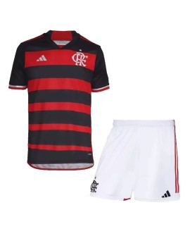 CR Flamengo Home Jersey Kit 2024/25 (Jersey+Shorts)