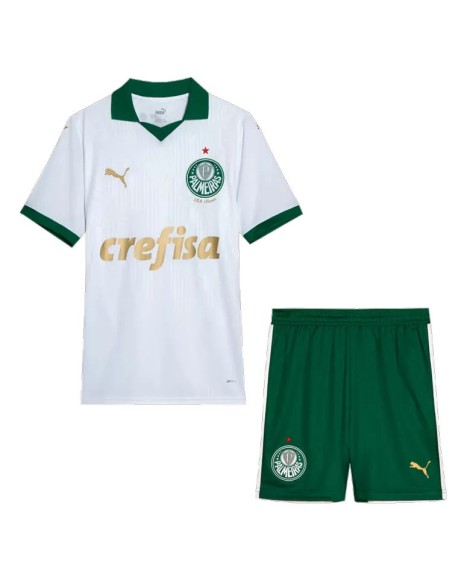 SE Palmeiras Away Jersey Kit 2024/25 Kids(Jersey+Shorts)