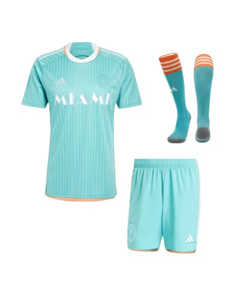 Inter Miami CF Third Away Soccer Jersey Kit 2024 (Jersey+Shorts+Socks)