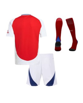 Arsenal Home Jersey Kit 2024/25 Kids(Jersey+Shorts+Socks)