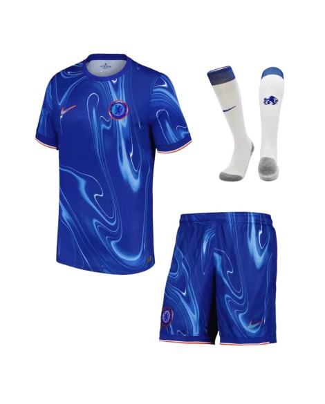 Chelsea Home Soccer Jersey Kit 2024/25 (Jersey+Shorts+Socks)