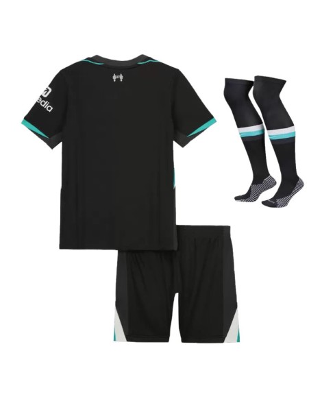 Liverpool Away Soccer Jersey Kit 2024/25 Kids(Jersey+Shorts+Socks)