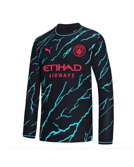 Manchester City Third Away Jersey 2023/24 - Long Sleeve