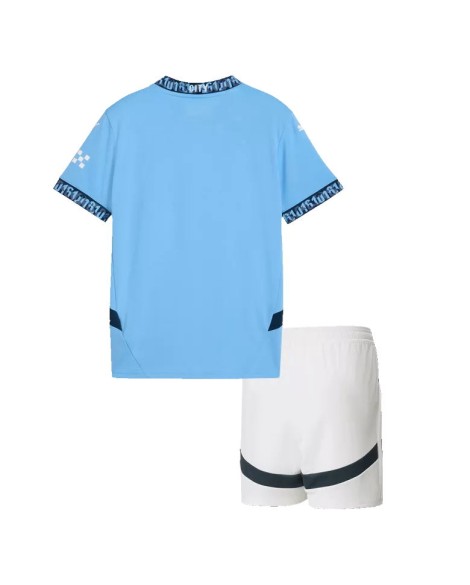 Youth Manchester City Jersey Kit 2024/25 Home
