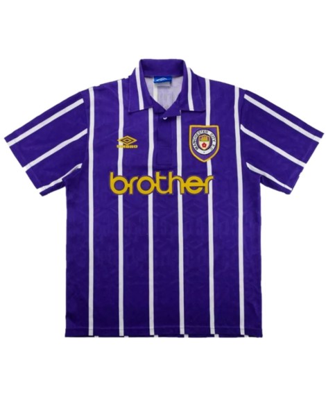 Manchester City Away Jersey Retro 1993 By
