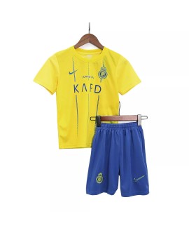 Youth Al Nassr Jersey Kit 2023/24 Home
