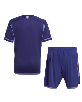Argentina Jersey Kit 2022 Away World Cup -THREE STAR