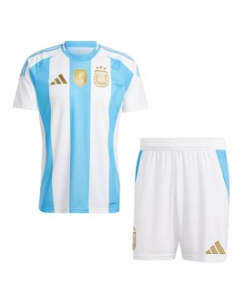 Argentina Home Jersey Kit Copa America 2024 (Jersey+Shorts)