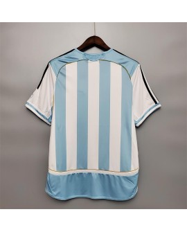 Argentina Home Jersey Retro 2006 By