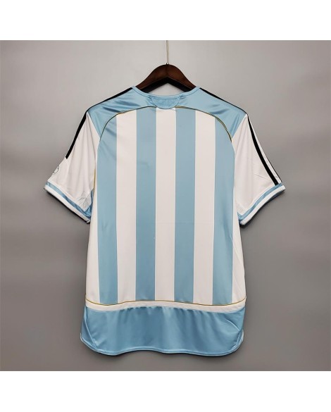 Argentina Home Jersey Retro 2006 By