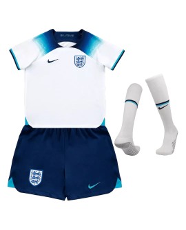 Youth England Jersey Whole Kit 2022 Home World Cup