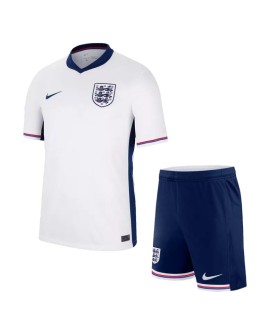 England Home Jersey Kit Euro 2024 (Jersey+Shorts)