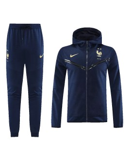 France Hoodie Tracksuit 2023 - Navy
