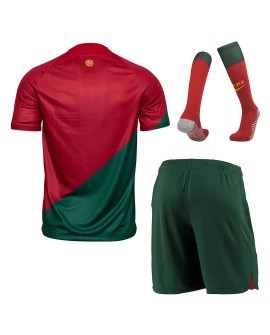 Portugal Jersey Whole Kit 2022 Home World Cup