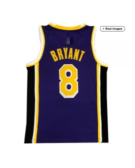 Men's Los Angeles Lakers Kobe Bryant #8 Purple 2020/21 Swingman Jersey - Statement Edition