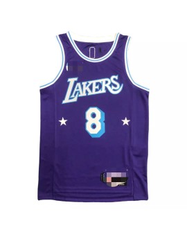 Men's Los Angeles Lakers Kobe Bryant #8 Purple 2021/22 Diamond Swingman Jersey - City Edition