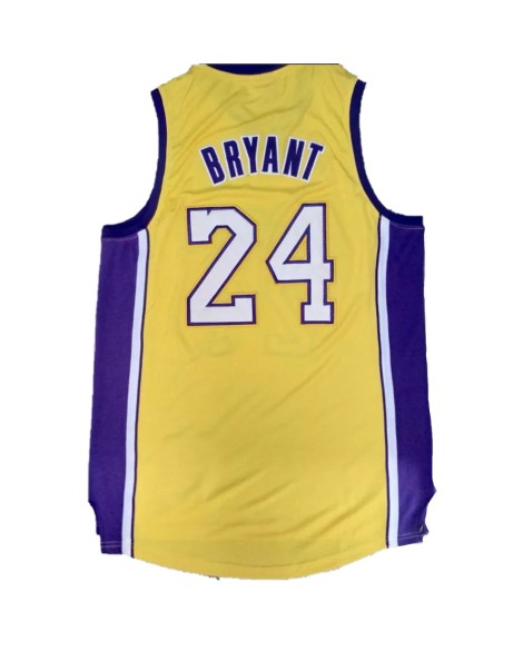 Men's Los Angeles Lakers Bryant #24 Mitchell & Ness Yellow 2008/09 Swingman NBA Jersey