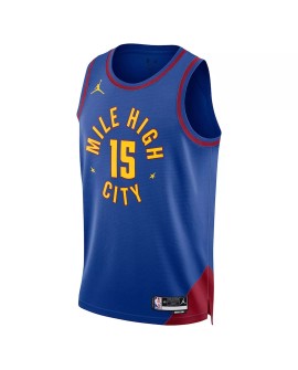 Men's Men's Denver Nuggets Nikola Jokic #15 Jordan Brand Blue 2022/23 Swingman Jersey - Statement Edition