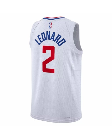 Men's LA Clippers Kawhi Leonard #2 Nike White 2022/23 Swingman Jersey - Association Edition