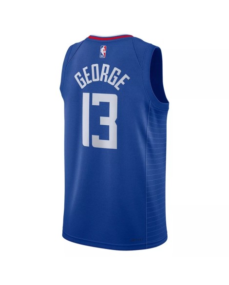 Men's LA Clippers Paul George #13 Nike Blue 2022/23 Swingman Jersey - Icon Edition
