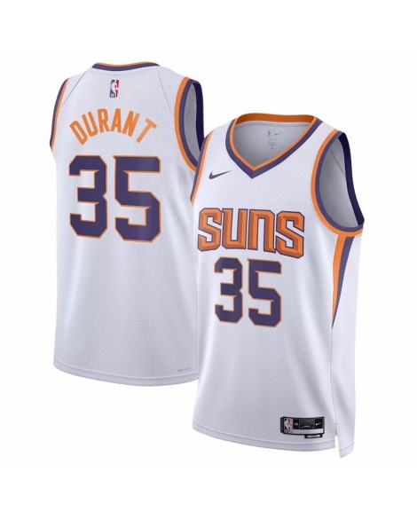 Men's Phoenix Suns Kevin Durant #35 White 22/23 Swingman Jersey - Association Edition