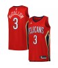 Men's New Orleans Pelicans CJ McCollum #3 Jordan Brand Red 2022/23 Swingman Jersey - Statement Edition