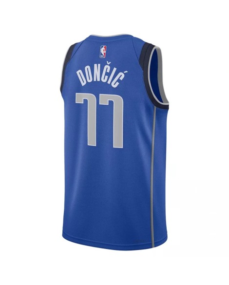 Men's Dallas Mavericks Luka Doncic #77 Nike Royal 2022/23 Swingman Jersey - Icon Edition