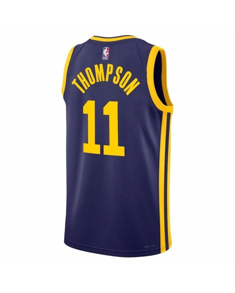 Men's Golden State Warriors Klay Thompson #11 Jordan Brand Navy 22/23 Swingman Jersey - Statement Edition