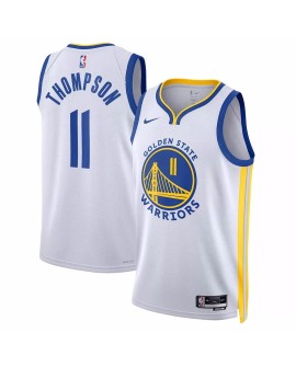 Men's Golden State Warriors Klay Thompson #11 White 2022/23 Swingman Jersey - Association Editon