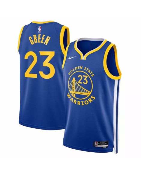 Men's Golden State Warriors Draymond Green #23 Nike Royal 2022/23 Swingman Jersey - Icon Edition