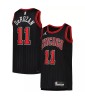 Men's Chicago Bulls DeMar DeRozan #11 Jordan Brand Black 2022/23 Swingman Jersey - Statement Edition