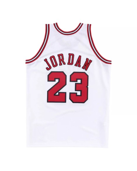 Retro Chicago Bulls Michael Jordan #23 Nike White 1997/98 Swingman NBA Jersey