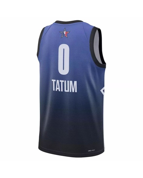 Men's Jayson Tatum #0 Jordan Brand Blue 2023 NBA All-Star Game Swingman Jersey