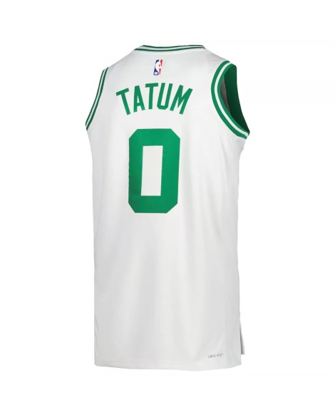 Men's Boston Celtics Jayson Tatum #0 Nike White 2022/23 Swingman Jersey - Association Edition