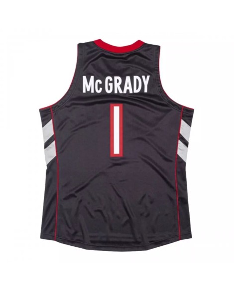 Men's Toronto Raptors Tracy McGrady #1 Mitchell & Ness Purple 99-00 Hardwood Classics Jersey
