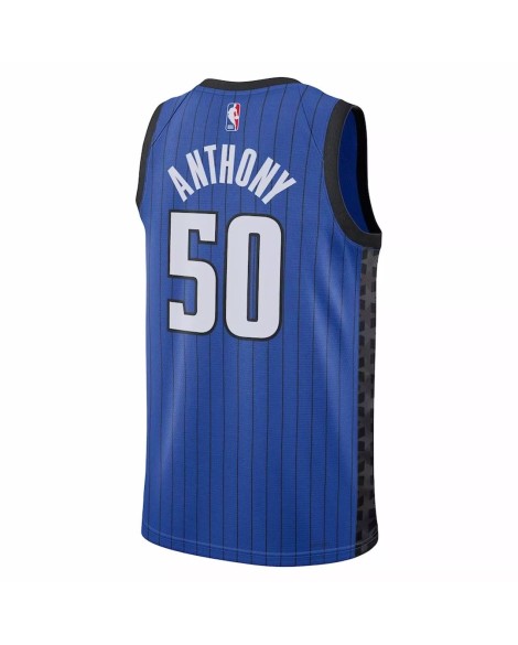 Men's Orlando Magic Cole Anthony #50 Jordan Brand Blue 2022/23 Swingman Jersey - Statement Edition