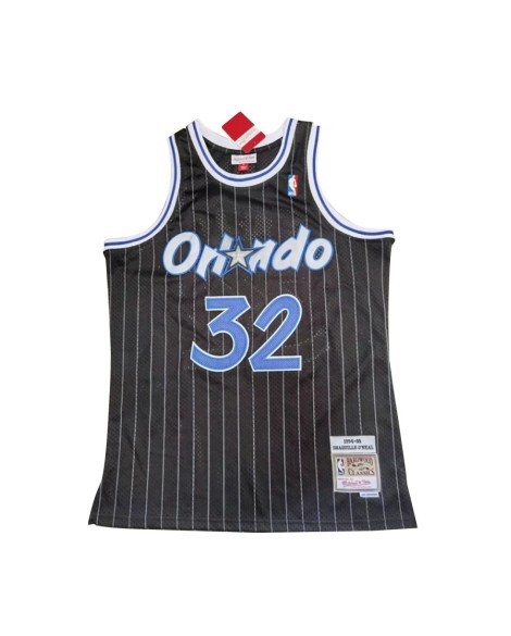 Men's Orlando Magic Shaquille O'Neal #32 Mitchell & Ness Black 1994/95 Swingman NBA Jersey