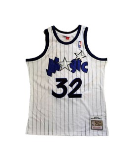 Men's Orlando Magic Neal #32 Mitchell & Ness White 1993/94 Swingman NBA Jersey