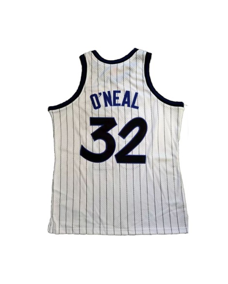 Men's Orlando Magic Neal #32 Mitchell & Ness White 1993/94 Swingman NBA Jersey