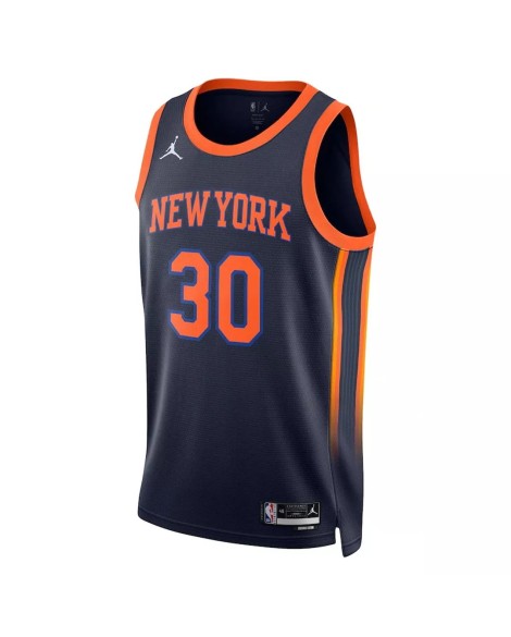 Men's New York Knicks Julius Randle #30 Jordan Brand Navy 2022/23 Swingman Jersey - Statement Edition