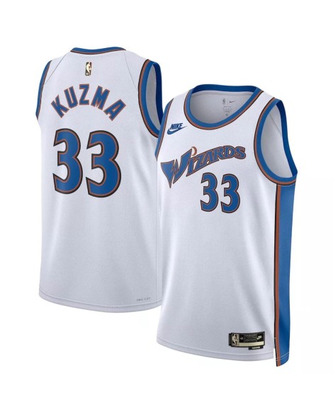 Men's Washington Wizards Kyle Kuzma #33 Nike White 2022/23 Swingman Jersey - Classic Edition