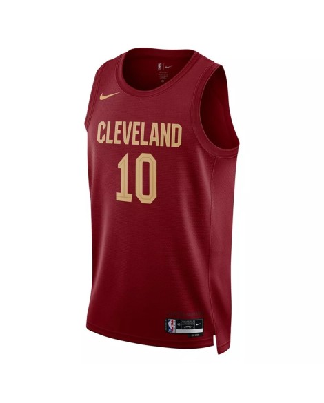 Men's Cleveland Cavaliers Darius Garland #10 Nike Wine 2022/23 Swingman Jersey - Icon Edition